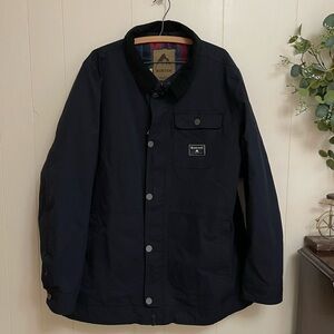 Burton Men's XXL Men’s Snowboarding jacket dust skirt plaid lined